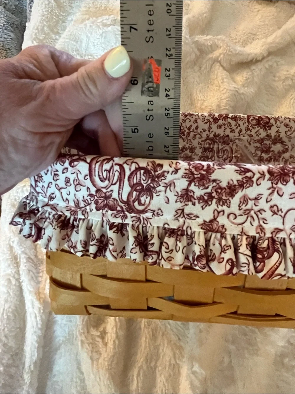 Longaberger two plastic